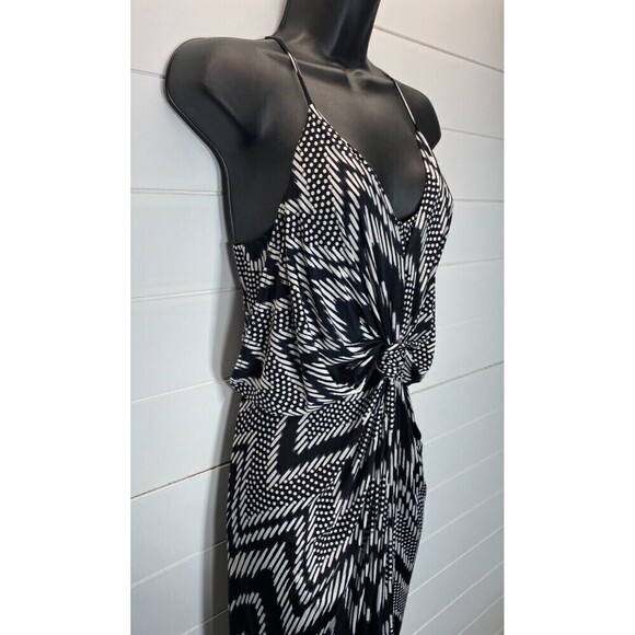 Misa Dress Womens Sz XS Domino Style# SADR5205 Spaghetti Strap Halter Disco Y2K - Picture 2 of 8